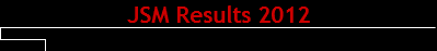 JSM Results 2012